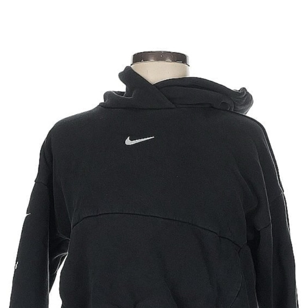 Nike black Hoodie with White Logo